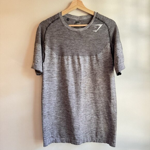 Gymshark OG Phantom Seamless Tee Size Gray Size Large - Picture 1 of 4